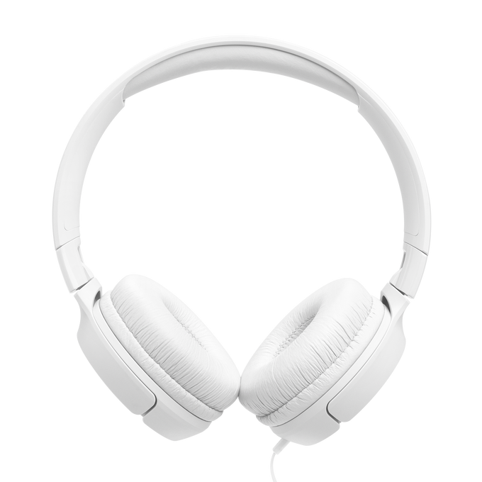 JBL Tune 520C USB-C - White - Hi-Res wired on-ear headphones - Top image number null